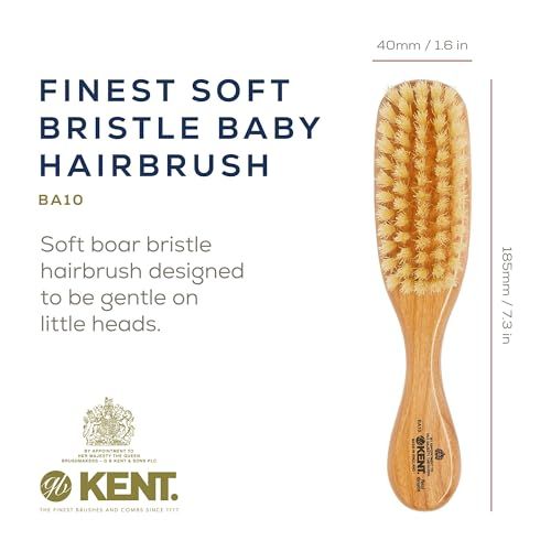 Kent BA10 Newborn Baby Hair Brush