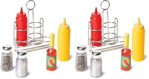 Melissa & Doug Play Food Condiments Set