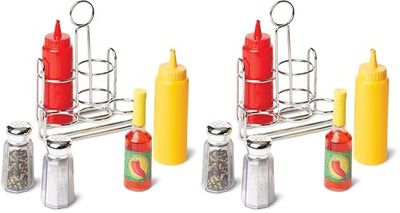 Melissa & Doug Play Food Condiments Set