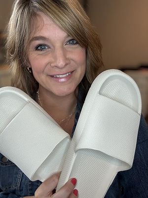 Perfect wear around the house shoe