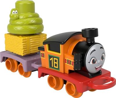 Thomas & Friends My First Nia Push-Along Train with Stacking Cargo