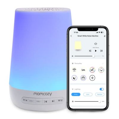 Momcozy Baby White Noise Machine with Night Light