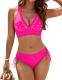 Blooming Jelly Modest Petal Bikini Set, Plus Size
