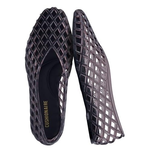 CUSHIONAIRE Siesta Jelly Ballet Flats