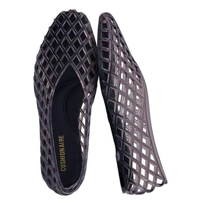 CUSHIONAIRE Siesta Jelly Ballet Flats