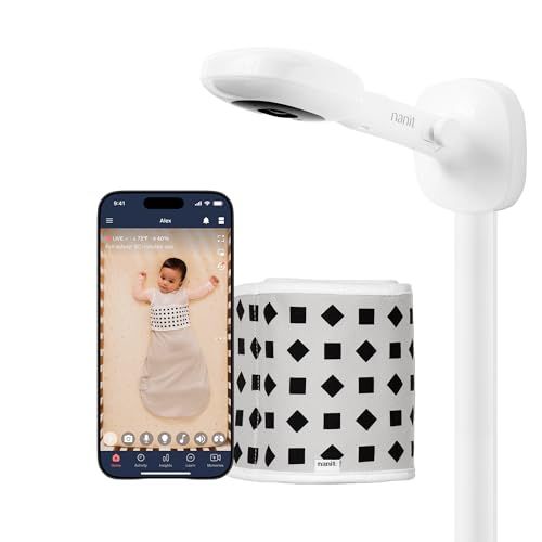 Nanit Pro Smart Baby Monitor & Wall Mount