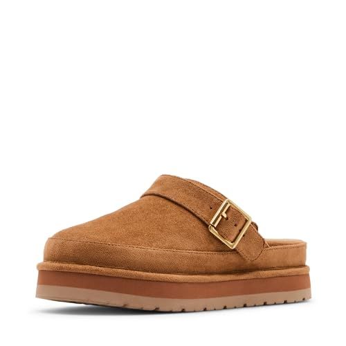 Madden Girl Grahamm Slipper, Tan Fabric
