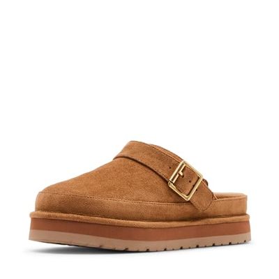 Madden Girl Grahamm Slipper, Tan Fabric
