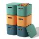 ORGIDOL Stackable Storage Bins with Lids, 6-Pack