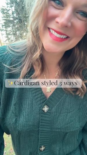Cardigan that is so very versatile!