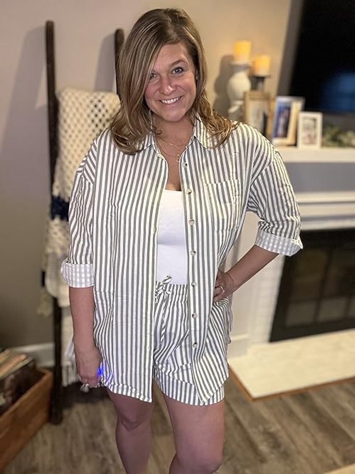 This two piece set will be on repeat all summer!