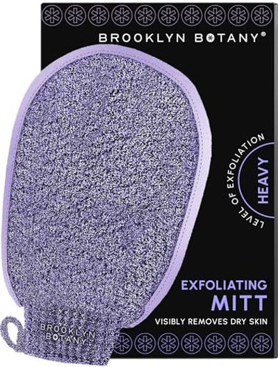Brooklyn Botany Exfoliating Mitt for Bath and Shower