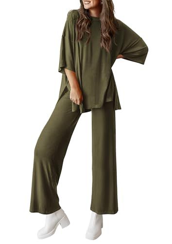PRETTYGARDEN 2-Piece Lounge Travel Matching Set
