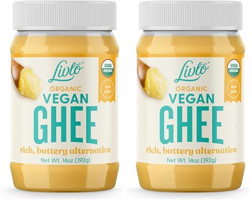 Livlo Organic Vegan Ghee, 14 oz (Pack of 2)