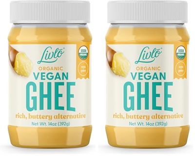 Livlo Organic Vegan Ghee, 14 oz (Pack of 2)