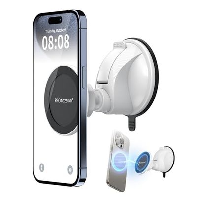 PROfezzion Magnetic Shower Mirror Phone Holder