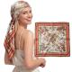 RIIQIICHY Printed Square Head Scarf for Women