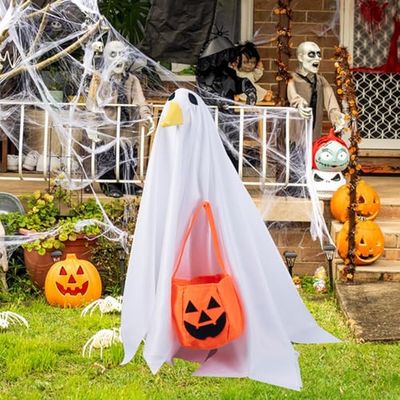 Ghost Goose Halloween Outfit for 23" Statue