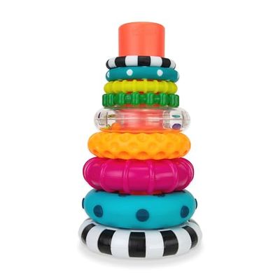 Sassy Stacks of Circles Stacking Ring STEM Toy