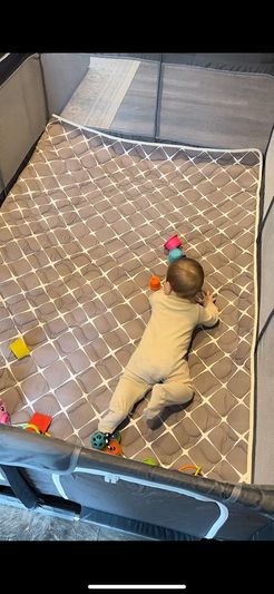 Perfect space for baby to move and learn