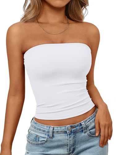 Trendy Queen Strapless Tube Top