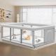 Jaobeem Large Baby Playpen with Breathable Mesh