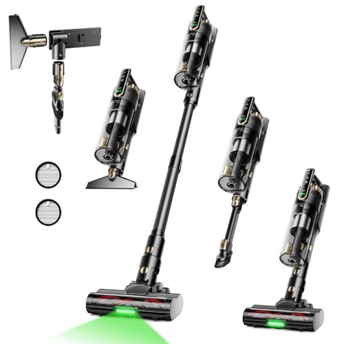 Trucozie Cordless Stick Vacuum Cleaner, Black
