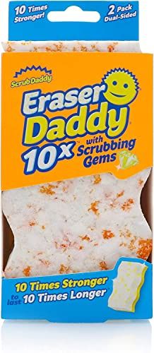 Scrub Daddy Eraser Daddy Sponge, 2 Pack
