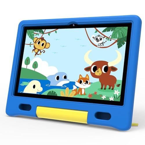 ApoloSign Kids Tablet, 10.1 Inch Android 13, Blue