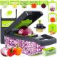 RAIQEE 10-in-1 Vegetable Chopper and Mandoline Slicer