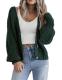 Zeagoo Chunky Knit Open Front Cardigan