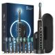 Rtauys Sonic Electric Toothbrush with 8 Brush Heads & Travel Case