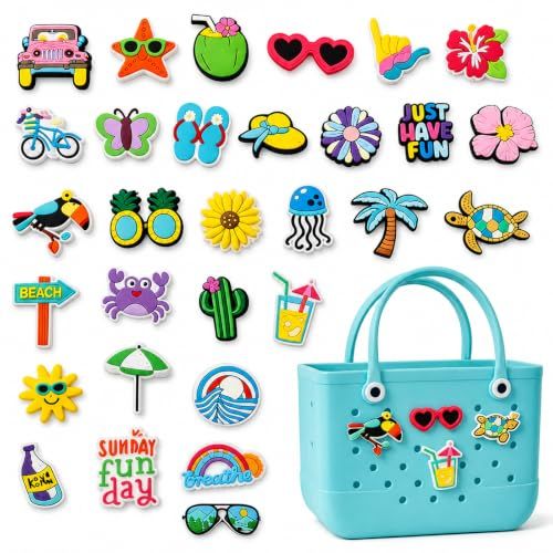 GWANRU Bogg Bag Charms Set, 30 Pieces