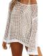 Bsubseach Crochet Hollow-Out Swim Cover-Up