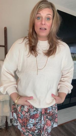 Super soft and perfect for the early spring months!