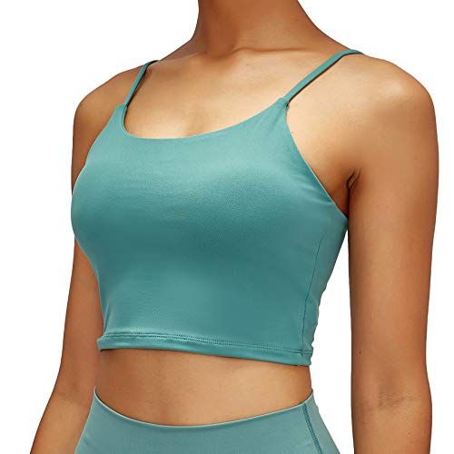 Lemedy Padded Sports Bra Yoga Tank Top