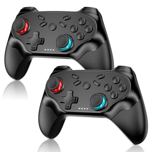 Nonbliep Wireless Controller for Nintendo Switch, 2 Pack