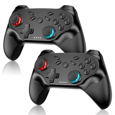 Nonbliep Wireless Controller for Nintendo Switch, 2 Pack