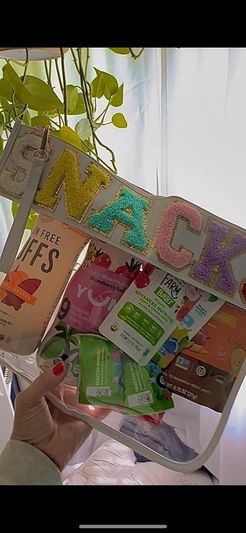 The cutest and perfect way to keep snacks organized