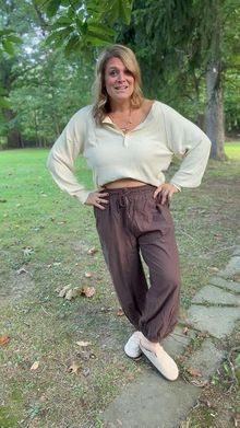 Bsubseach Cotton Harem Pants