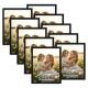 CRUGLA 8x10 Picture Frame, Set of 10, Black