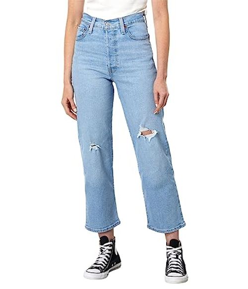 Levi's Ribcage Straight Ankle Jeans (Standard & Plus)