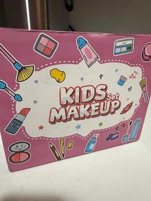 PERRYHOME Kids Makeup Kit and Nail Set for Girls