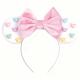 bianbaistar Glitter Mouse Ears Headband
