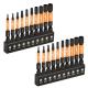 toolant Impact Hex Head Allen Wrench Drill Bit Set, 20 Pieces (Metric & SAE)