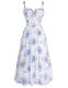 Scarlet Darkness Boho Corset Milkmaid Midi Dress