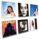 Laurensory Clear Acrylic Vinyl Record Wall Shelves, 12 inch, 6 Pack
