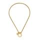RAUCHBE Gold Chunky Horse Bit Necklace