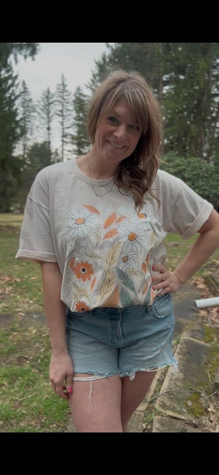 The perfect spring and summer tshirt!