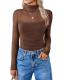 Avidlove Long-Sleeve Turtleneck Mesh Bodysuit